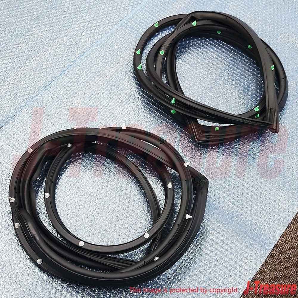 TOYOTA LAND CRUISER UZJ100 '98-02 Genuine Rear Door Weatherstrip RH & LH Set OEM