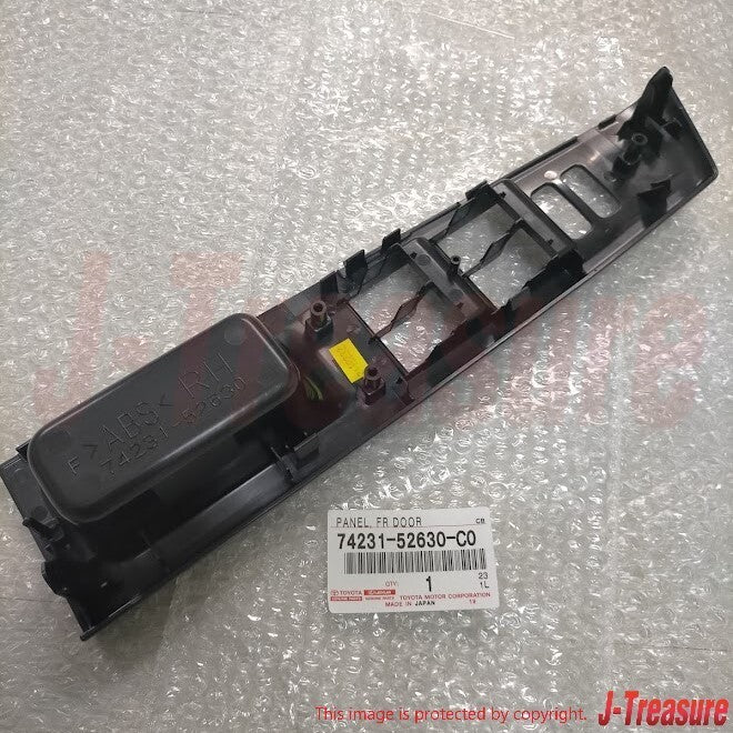TOYOTA VITZ 2010-2014 RHD Genuine Front Armrest Upper Panel Right & Left Set OEM