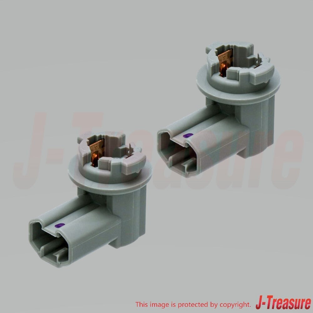 TOYOTA RAV4 4# 13-16 Genuine License Plate Lamp Socket Plug 81275-12501 x2 Set