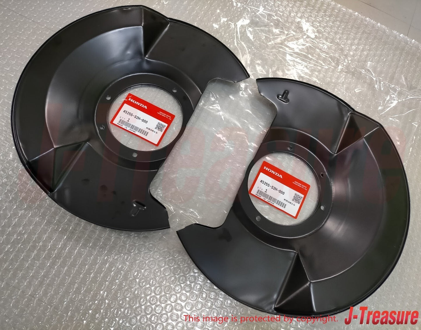 HONDA INTEGRA DC2 TYPE-R 97-01 Genuine Front Brake Splash Guard Cover Set OEM