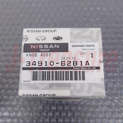 NISSAN NISMO GT-R R35 Genuine Shift Knob Assy Red Black Leather 34910-62B1A OEM