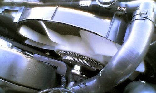 NISSAN SKYLINE GT-R BNR32 Genuine Radiator Cooling Fan 8 Blade 21060-55S01 OEM