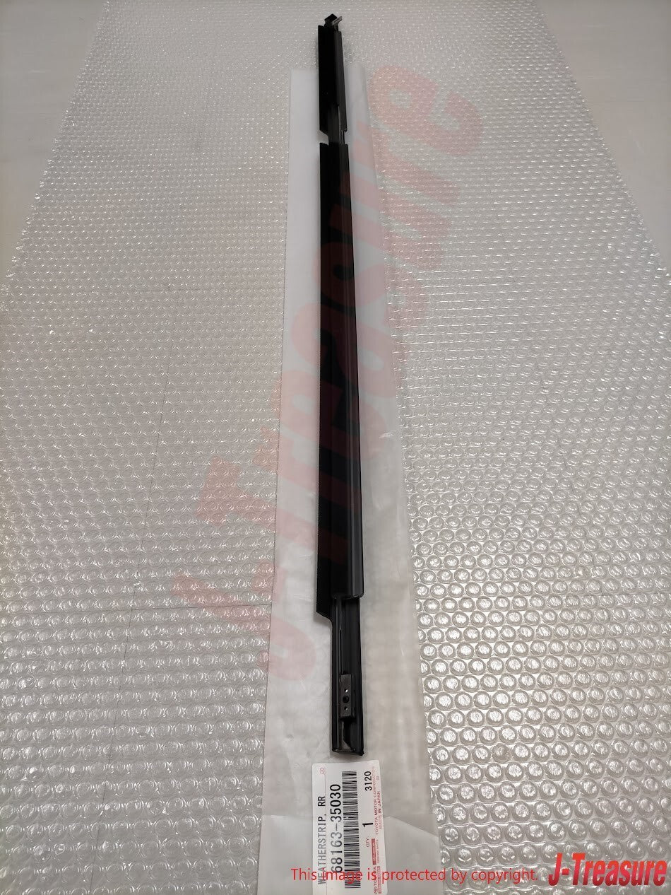 TOYOTA 4RUNNER 03-09 Genuine Door Belt Molding Weatherstrip Front Rear 5 PC Set