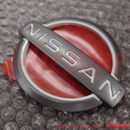 NISSAN GT-R R35 2022 Genuine New Logo Trunk Emblem "NISSAN" 84890-6HV0A OEM