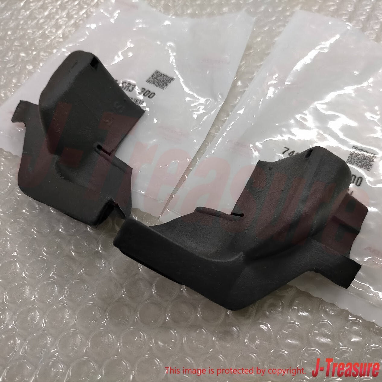 HONDA CIVIC EG EJ1 92-95 Genuine Bonnet Hood Hinge Cover Rubber Right & Left OEM