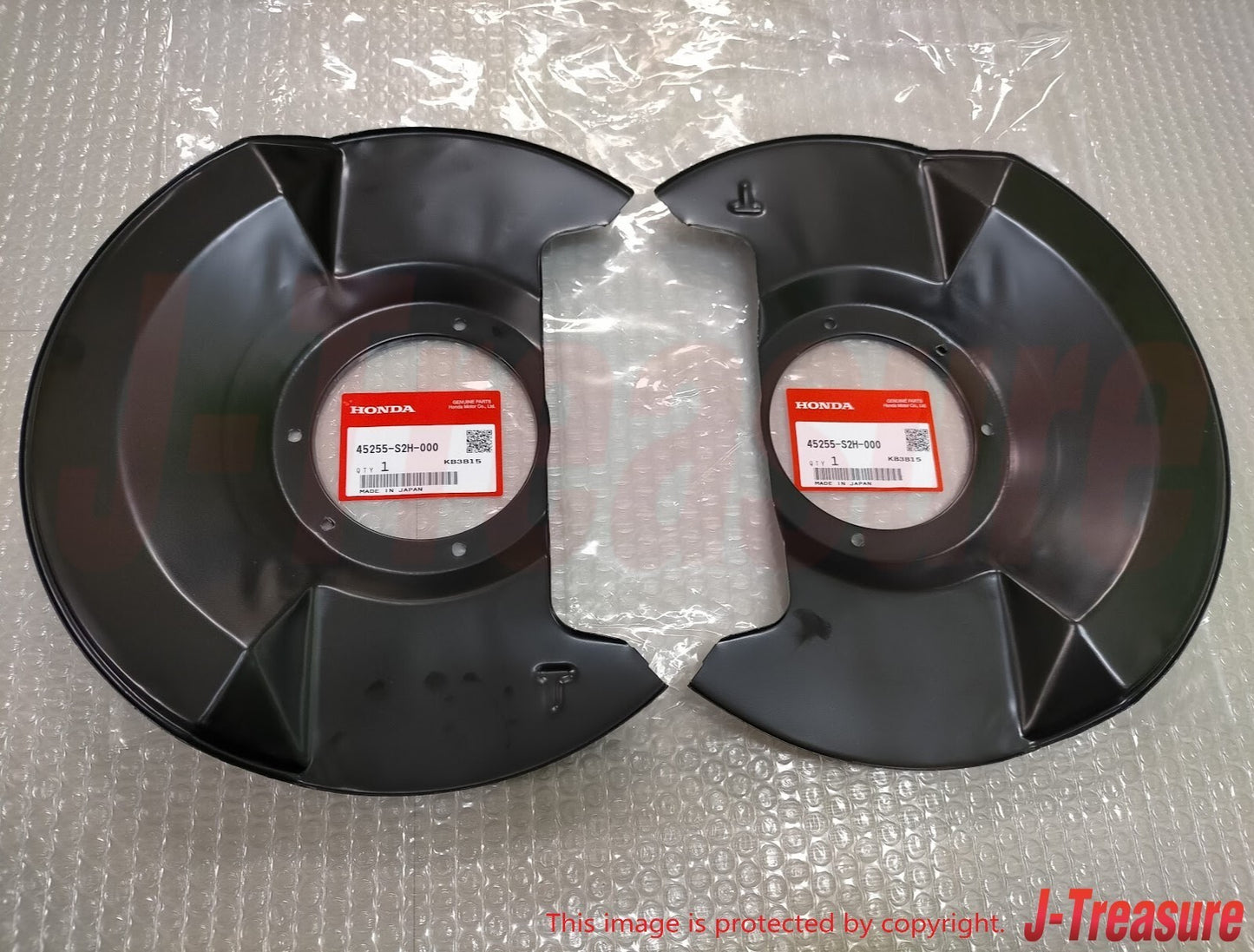 HONDA INTEGRA DC2 TYPE-R 97-01 Genuine Front Brake Splash Guard Cover Set OEM