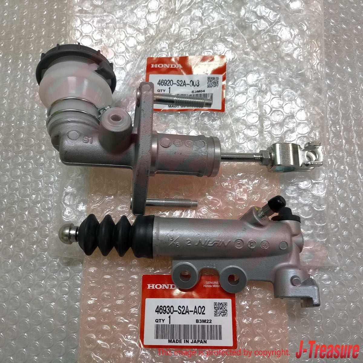 HONDA S2000 S2K AP2 2004-2009 Genuine Clutch Master Cylinder & Slave Set OEM