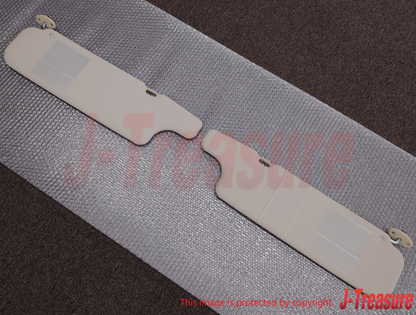 TOYOTA LAND CRUISER BJ70 FJ70 FZJ70 Genuine Sun Visor assembly RH & LH set RHD