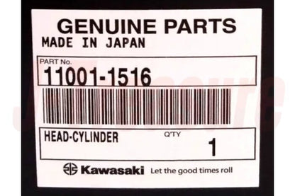 KAWASAKI KX65 2000-2019 Genuine Engine Cylinder Head 11001-1516 OEM