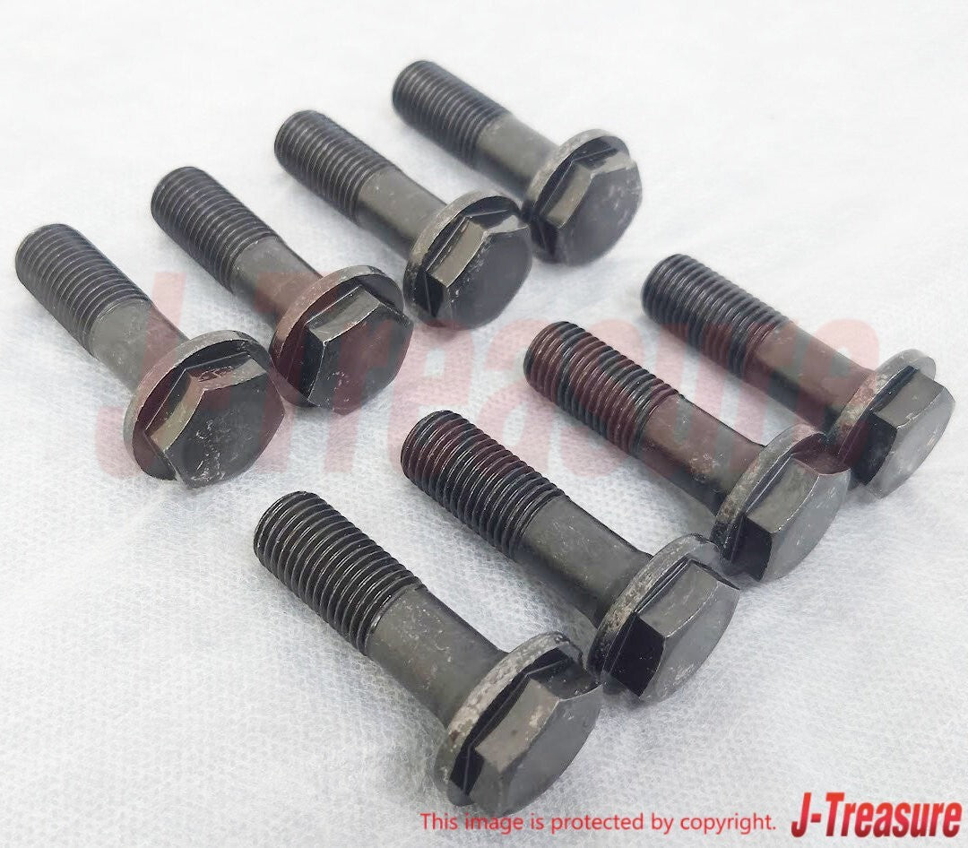 TOYOTA HILUX KUN## 2004-2012 Genuine flywheel bolt 90105-13010 x8 Set OEM
