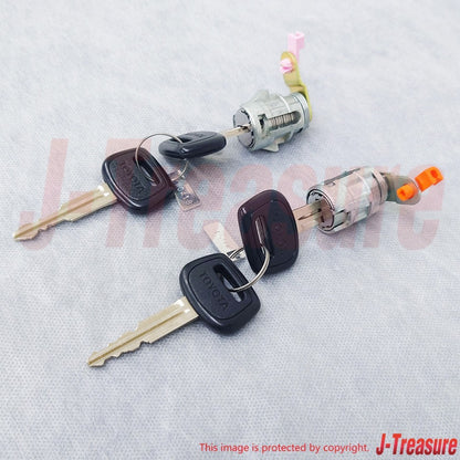 TOYOTA HILUX LN110L '89-97 Genuine Door Lock Cylinder & Key Set RH & LH Set OEM