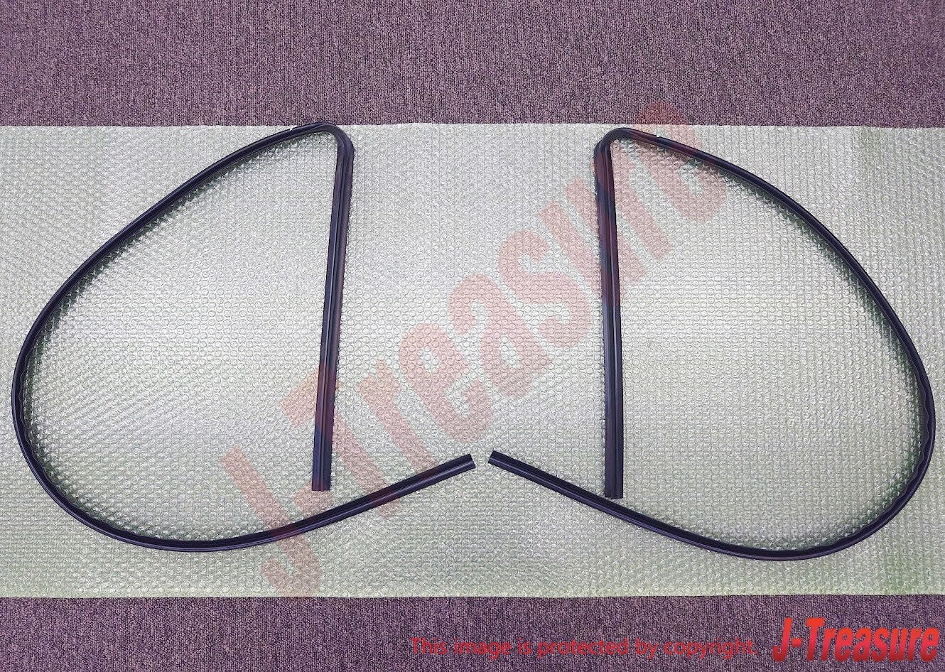 TOYOTA LEVIN TRUENO AE86 Genuine Front Roof Side Rail Weatherstrip RH LH Set OEM