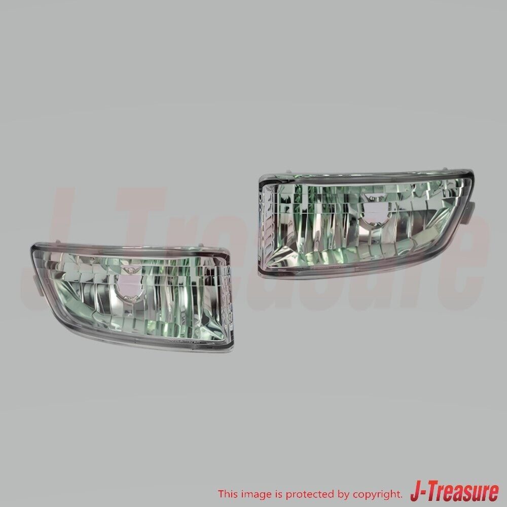 TOYOTA MARK2 JZX110 2000-2007 Genuine Cornering Lamp Lens & Body RH LH Set OEM