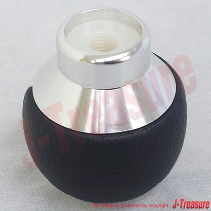 MITSUBISHI LANCER EVO 10 08-15 Genuine Shift Knob "Leather & Aluminum" MZ525633
