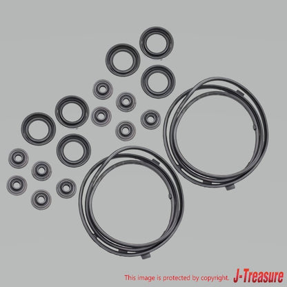 HONDA ACCORD 03-07 ACURA TL Genuine V6 Head Cover Gasket Set 12030-RYE-A01 x2