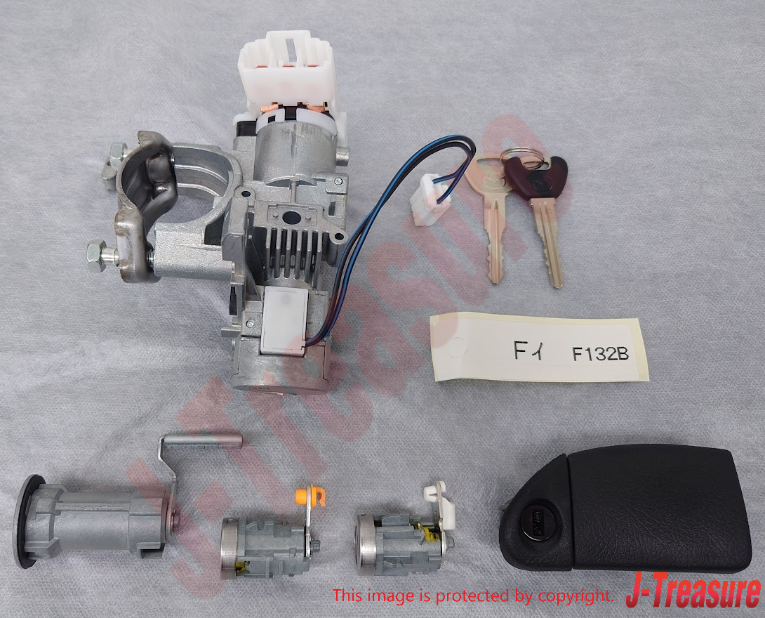 MAZDA RX-7 FD3S Genuine Ignition Key Cylinder Set 4 Seater F132-09-010B OEM
