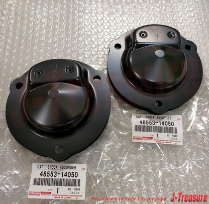 TOYOTA SUPRA JZA80 93-98 Genuine Rear Shock Absorber Cap 48553-14050 x2 Set OEM