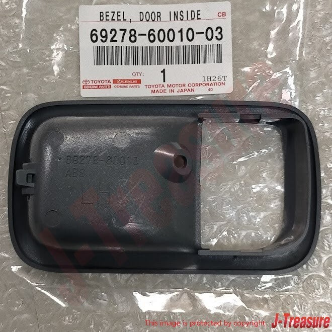 TOYOTA LAND CRUISER FZJ80 91-97 Genuine Inner Door Handle Bezel Gray 4Set OEM