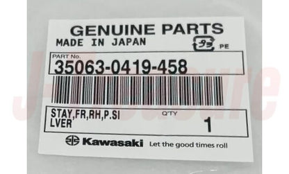 KAWASAKI NINJA ZX-6R ZX636 05-06 Genuine Front Frame Stay RH 35063-0419-458 OEM