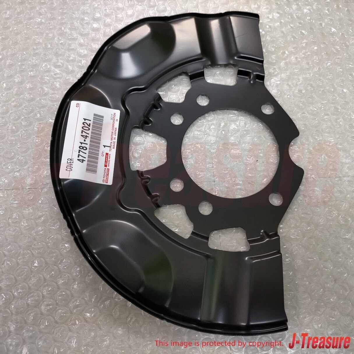 TOYOTA PRIUS NHW20 Genuine Cover Disc Brake Dust Front RH LH 47781-47021 x2