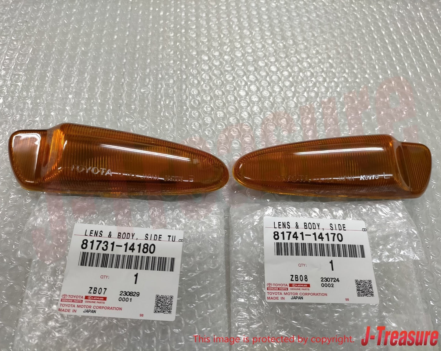 TOYOTA SUPRA JZA80 CELICA ZZT23# Genuine Side Marker Indicator Lense RH & LH OEM