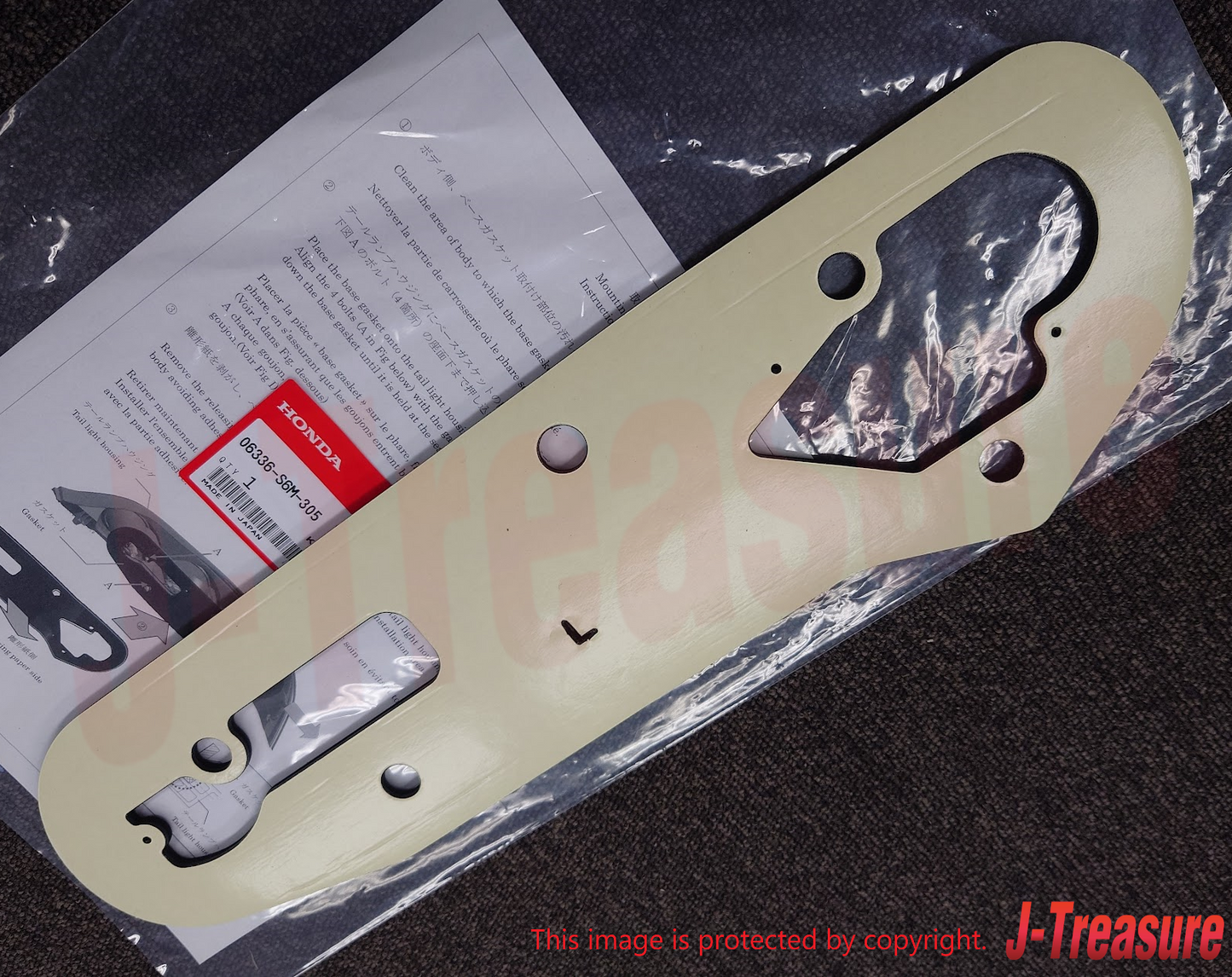 HONDA INTEGRA ACURA RSX DC5 2005-2006  Genuine Taillight Gaskets RH & LH Set OEM