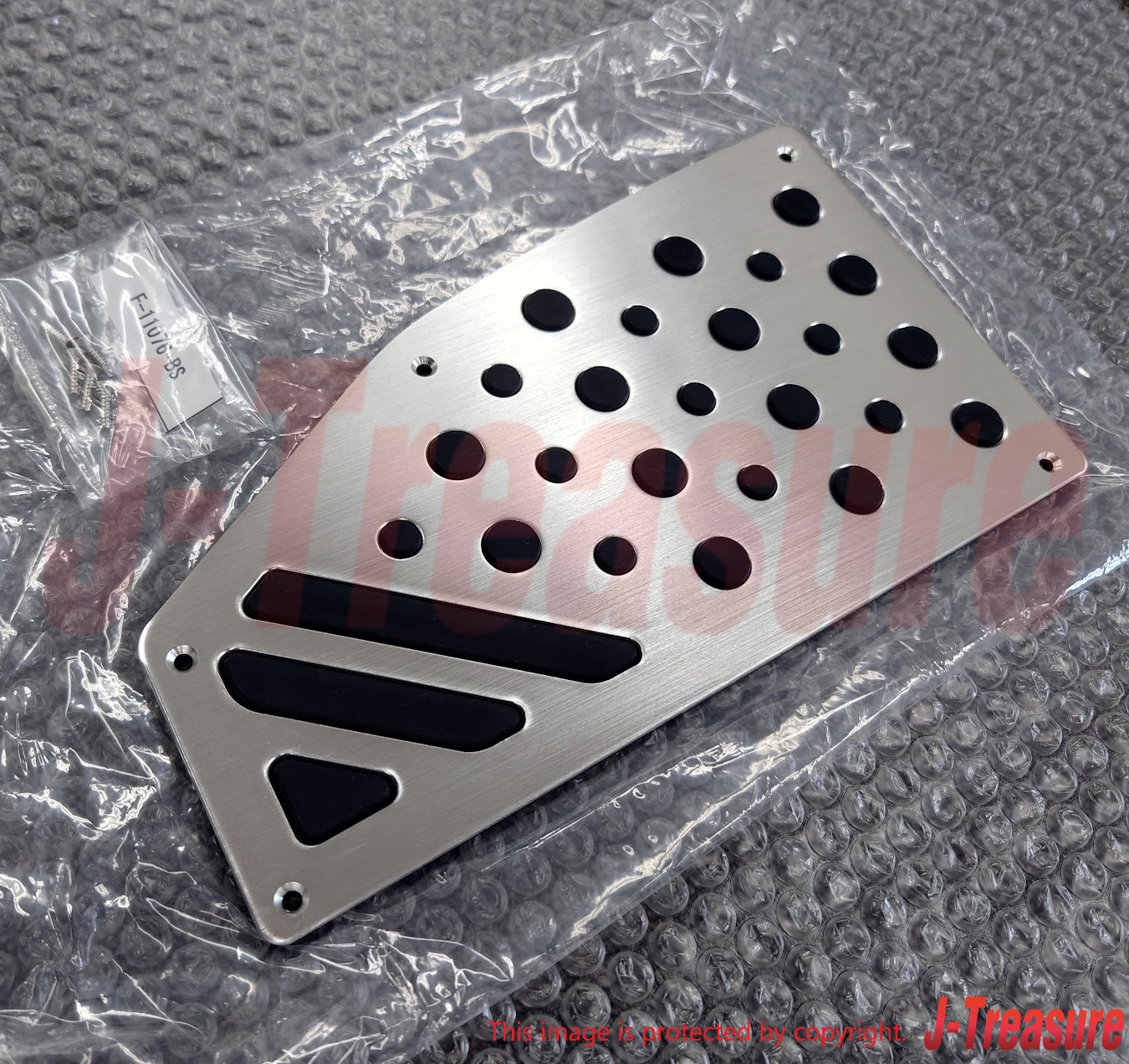 MITSUBISHI LANCER Evo10 CZ4A Genuine Aluminum Foot Rest Cover MZ525044 OEM