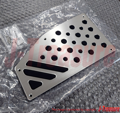 MITSUBISHI LANCER Evo10 CZ4A Genuine Aluminum Foot Rest Cover MZ525044 OEM
