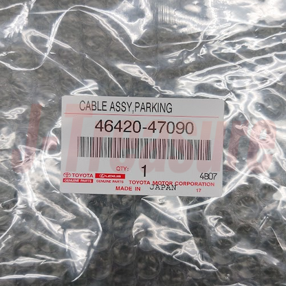 TOYOTA PRIUS V ZVW41 2012-2017 Genuine Parking Brake Cable No2 46420-47090 OEM