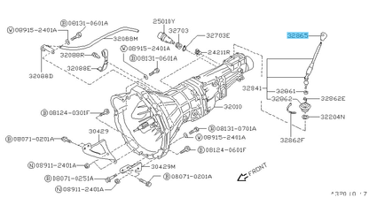 NISSAN 180SX 200SX 240SX SILVIA S13 S14 S15 89-98 Genuine 5-Speed Shift Knob OEM