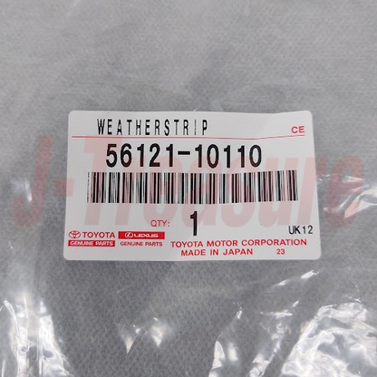 TOYOTA STARLET KP60 KP61 81-84 Genuine Front Window Weatherstrip 56121-10110 OEM