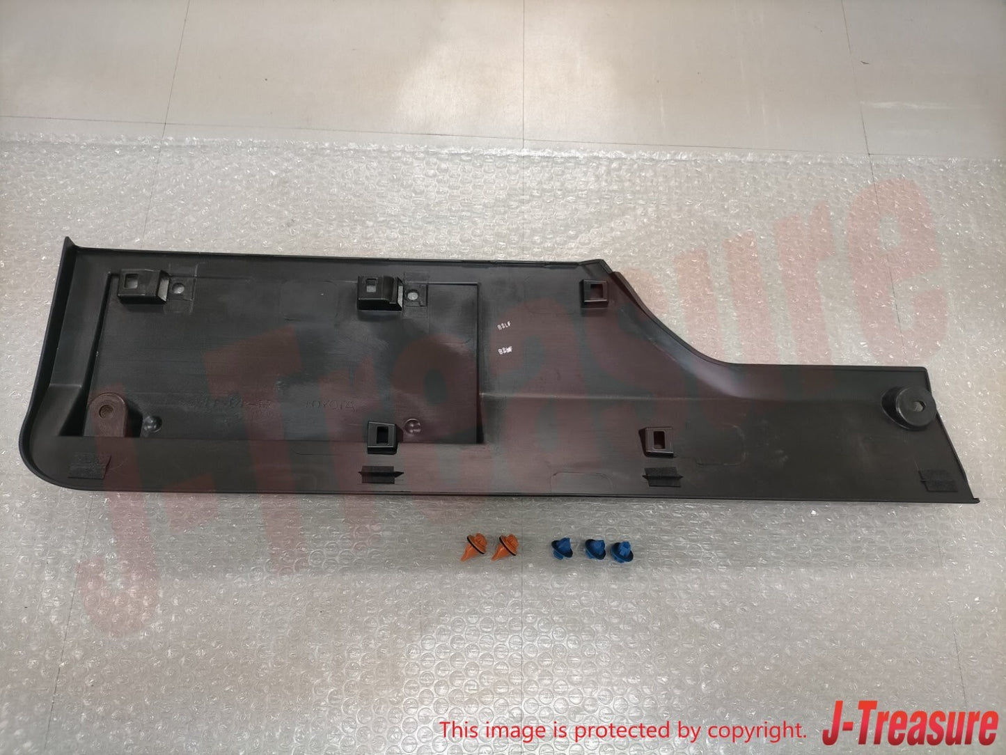 TOYOTA FJ CRUISER GSJ10 07-14 Genuine Back Door Outside Moulding RH & Clips Set