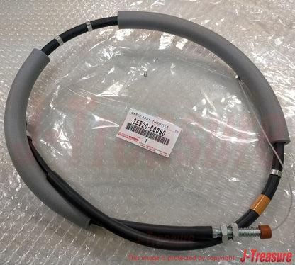 TOYOTA LAND CRUISER HZJ73 Genuine Throttle Accelerator Cable 35520-60060 OEM