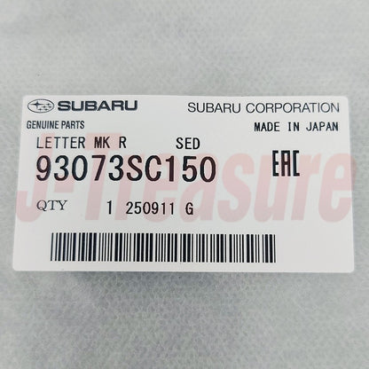 SUBARU FORESTER SH9 10-11 Genuine Rear Letter Mark Emblem "S-EDITION" 93073SC150