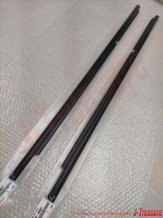 LEXUS RX330 RX350 RX400h Genuine Rear Door Belt Moulding RH & LH Set OEM