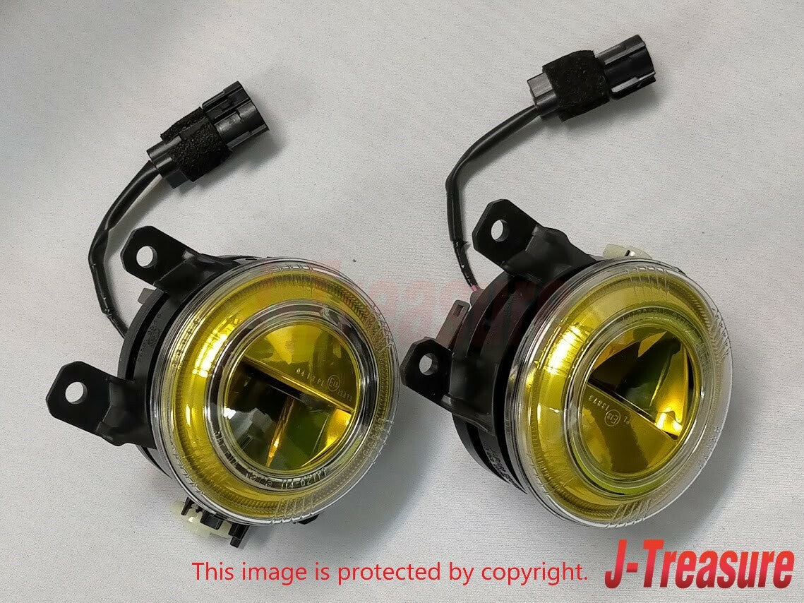 HONDA CIVIC TYPE R FK8 FK7 Genuine LED Yellow Fog Lamp & Conversion Harness Set