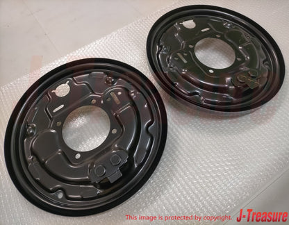 TOYOTA 4RUNNER RN10# 85-95 Genuine Rear Brake Backing Plate Right & Left Set OEM