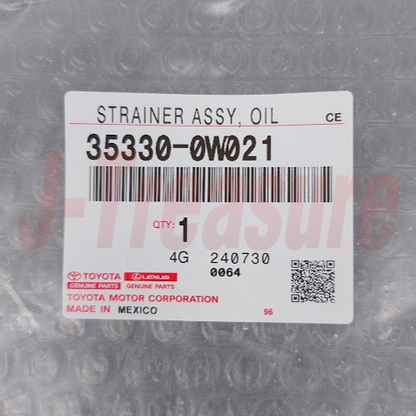 TOYOTA COROLLA ZRE151 09-19 Genuine Valve Body Oil Strainer Assy 35330-0W021 OEM
