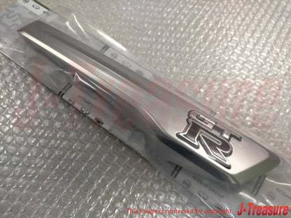 NISSAN GT-R R35 13-21 Genuine Emblem Finisher Front Fender Right & Left Set OEM