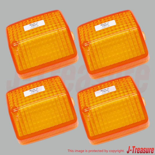 HONDA XR650L '93-09 '12-25 Genuine Turn Signal Lens 33402-MGW-305 x4 Set OEM