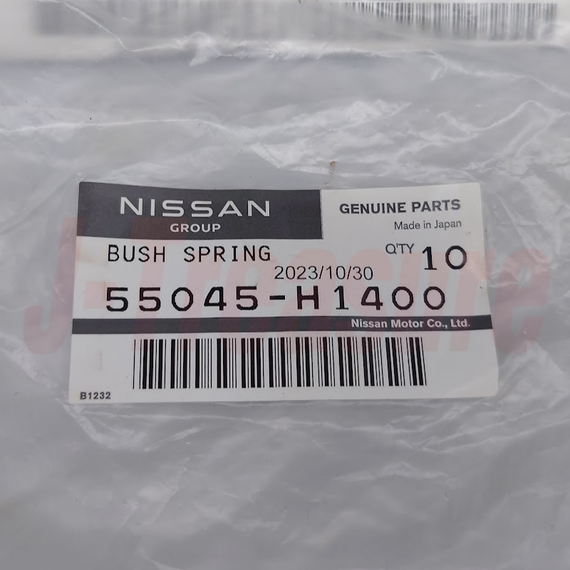 NISSAN SUNY TRUCK B120 75-94 Genuine Rear Spring Bush 55045-H1400 x4 Set OEM