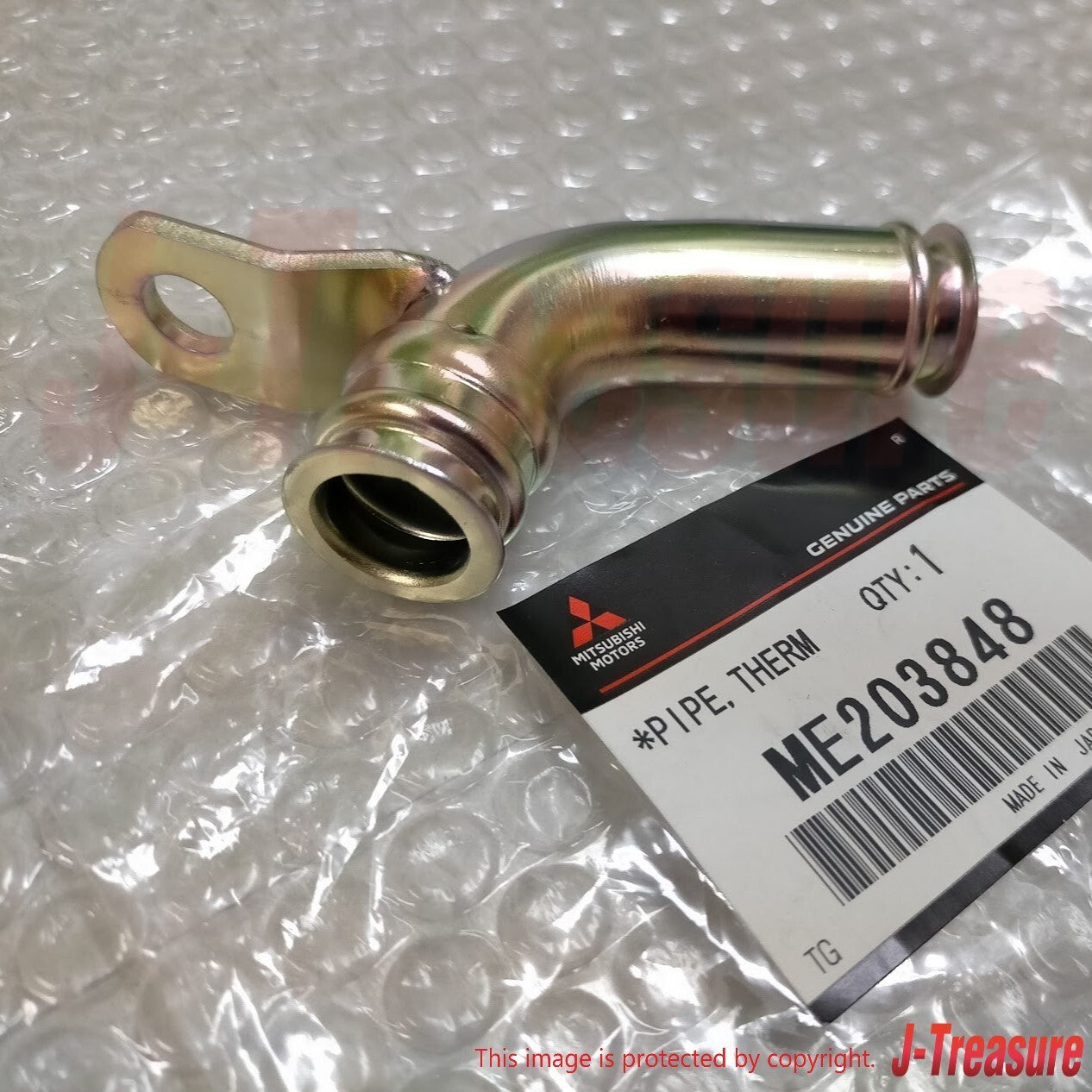 MITSUBISHI MONTERO SPORT KH8W Genuine Thermostat Water By-Pass Pipe ME203848 OEM