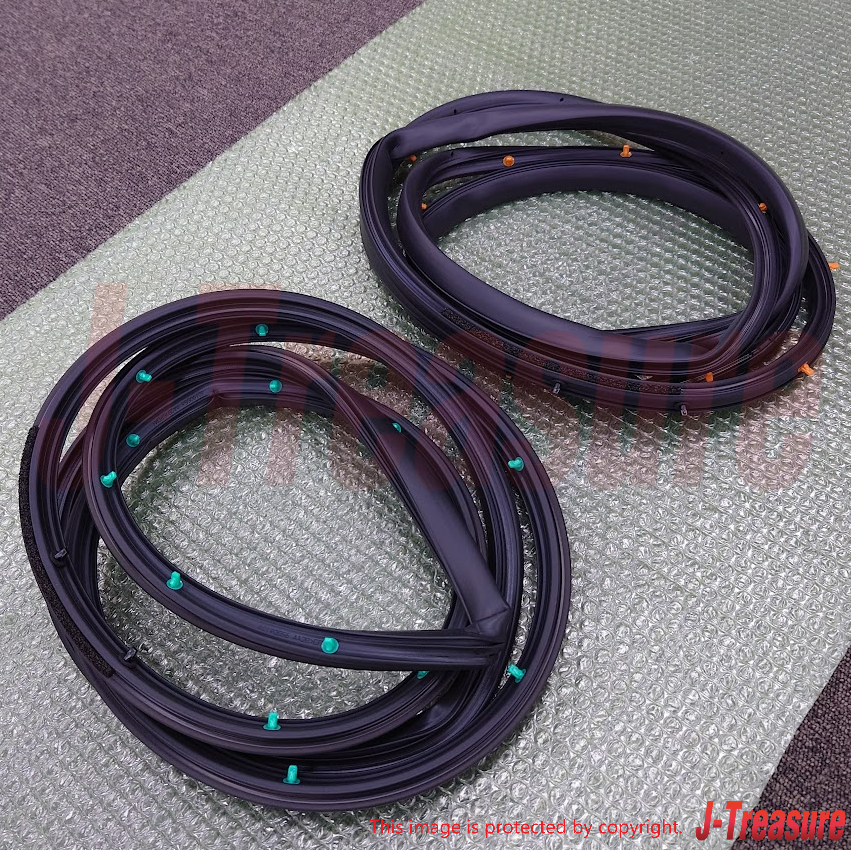 MAZDA RX-7 FD3S Genuine Front Side Door Weatherstrip Seal Right & Left Set OEM