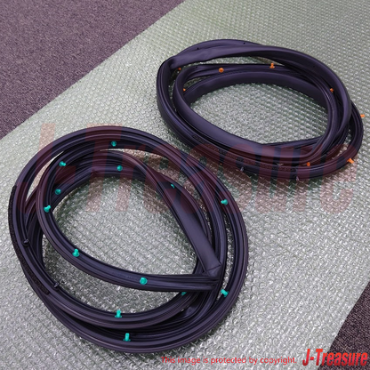 MAZDA RX-7 FD3S Genuine Front Side Door Weatherstrip Seal Right & Left Set OEM