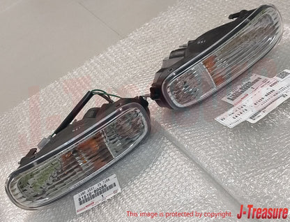 TOYOTA SUPRA JZA80 MK4 96-98 Genuine Front Turn Signal Lamp Light RH LH Set OEM