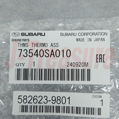 SUBARU FORESTER SG5 SG9 2003-2008 Genuine Thermistor Assembly 73540SA010 OEM