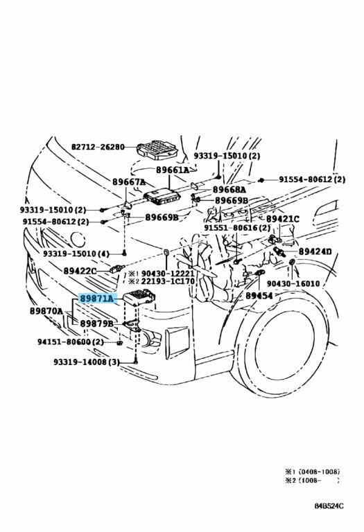 TOYOTA LAND CRUISER HILUX LEXUS LX570 Genuine Injector Driver 89871-71010 OEM