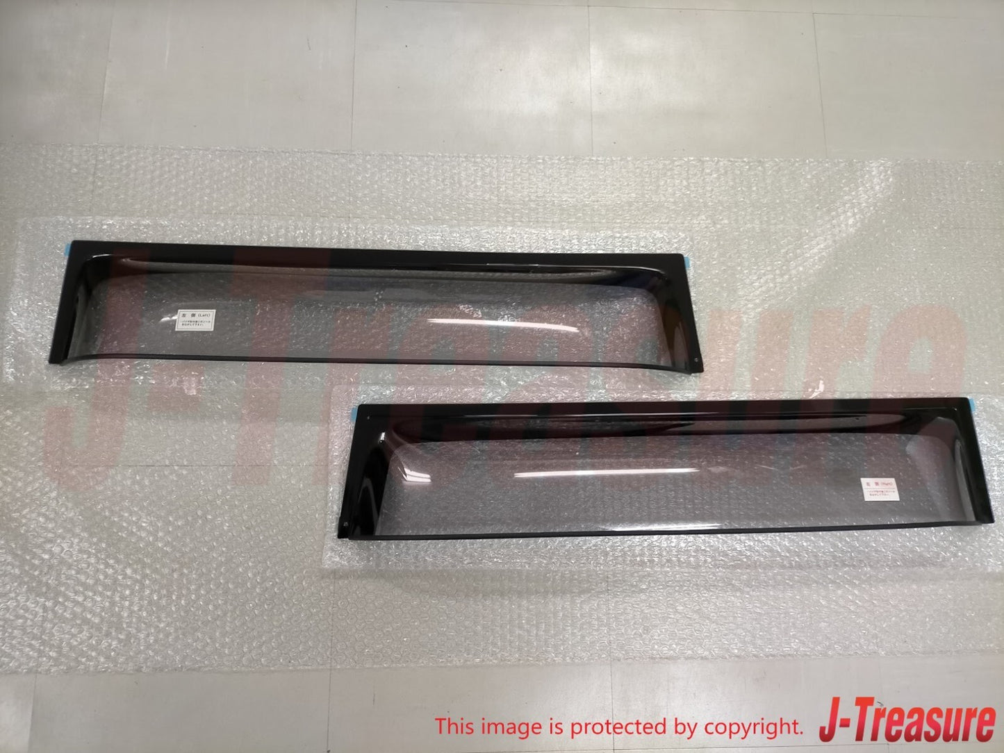 TOYOTA LAND CRUISER 70 Genuine Wide Side Window Visors Set 08611-60210 OEM