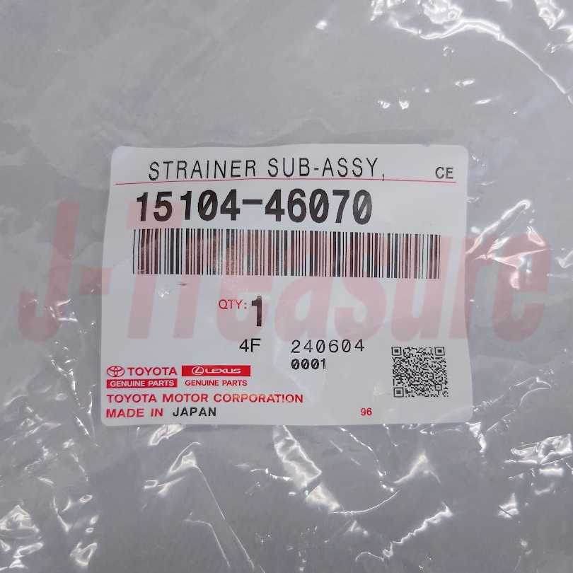 LEXUS GS300 JZS160 1998-2005 Genuine Oil Strainer Sub-Assy 15104-46070 OEM