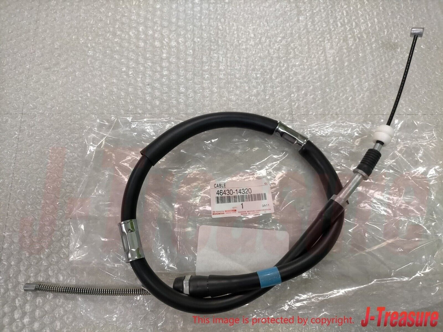 TOYOTA SUPRA JZA80L 93-98 Genuine Parking Brake Cable Assy  & Equalizer Set OEM